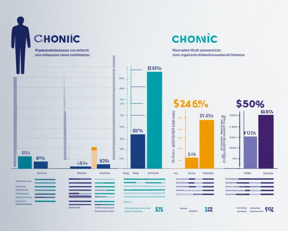 Chronic health conditions statistics and impacts