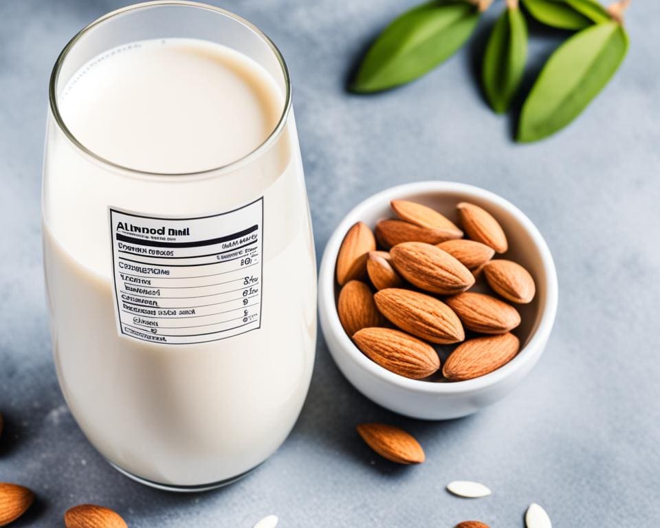 almond milk nutrition