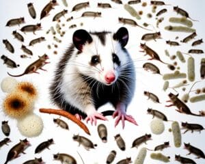 do opossums carry diseases